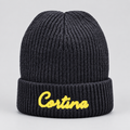 SUPERCULTURE CAPPELLO A COSTE - NERO