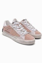 CRIME LONDON SNEAKERS IN CAMOSCIO COLORE BEIGE