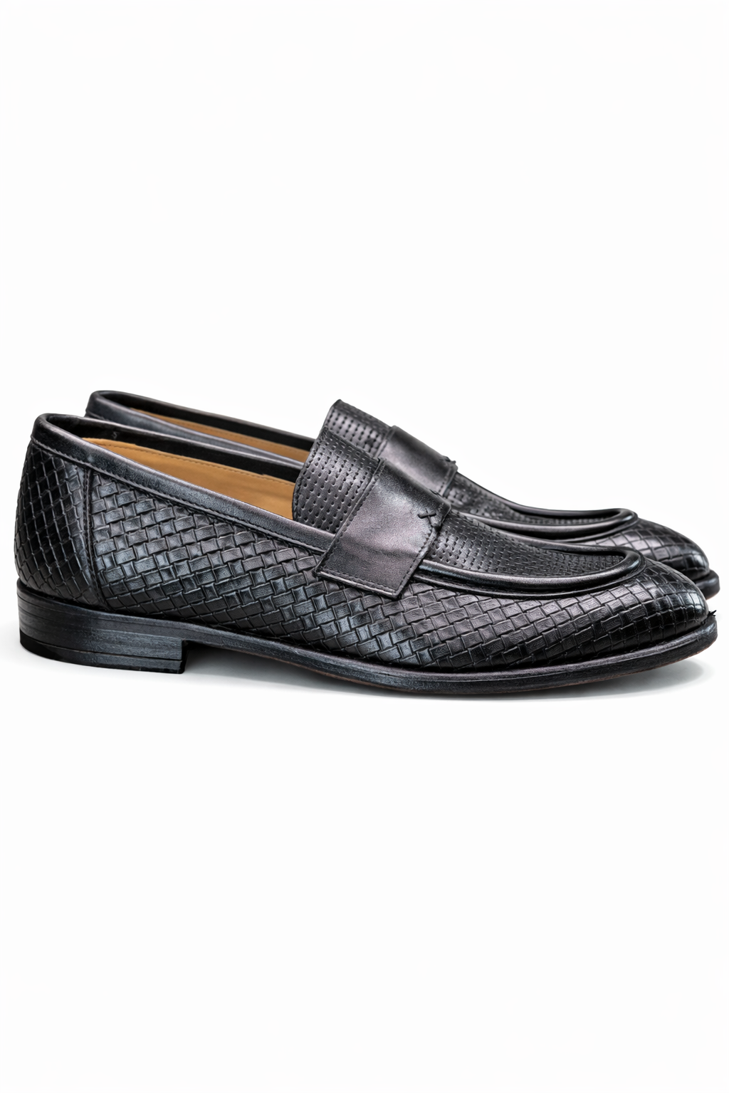 ARNOLD LAYNE MOCASSINO STAMPA TRECCIA 2 COLORI