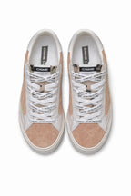 CRIME LONDON SNEAKERS IN CAMOSCIO COLORE BEIGE