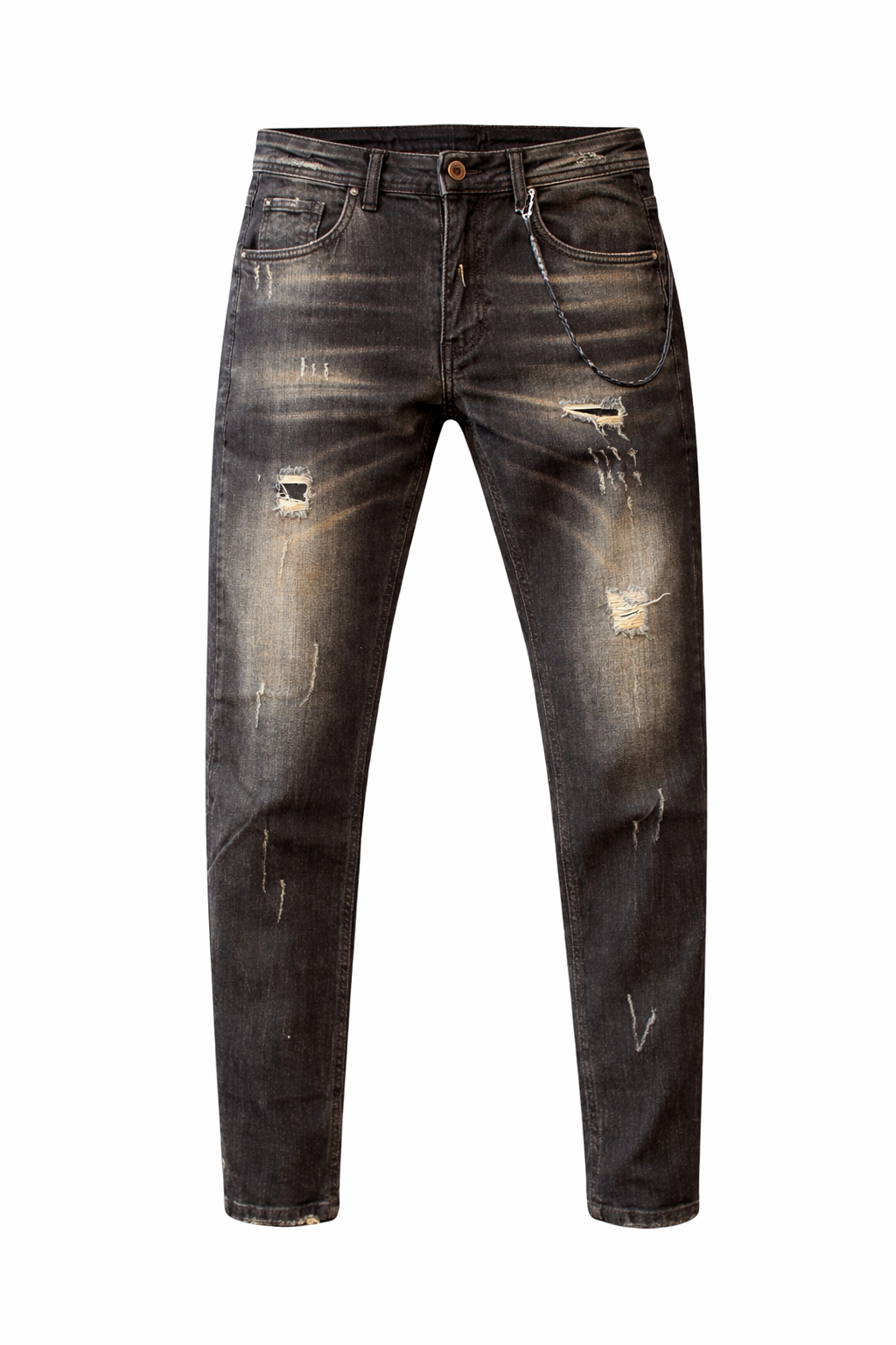 XAGON MAN JEANS CON ROTTURE E ABRASIONI