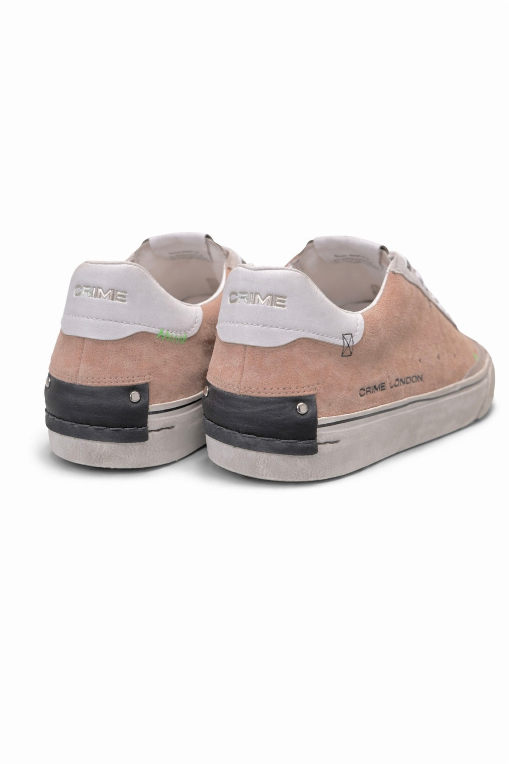 CRIME LONDON SNEAKERS IN CAMOSCIO COLORE BEIGE