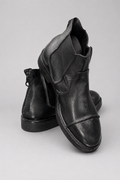 ARNOLD LAYNE STIVALETTO IN PELLE CON CHIUSURA ZIP