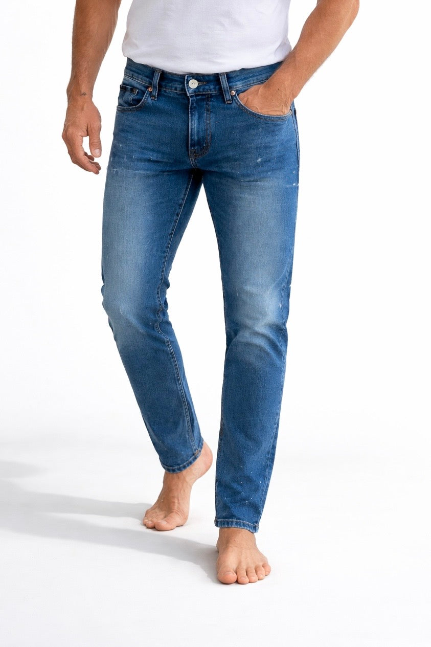 STAFF JEANS FLEXY COLORE BLU MEDIO