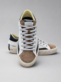 CRIME LONDON SNEAKERS IN PELLE MODELLO DISTRESSED 2.0