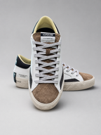 CRIME LONDON SNEAKERS IN PELLE MODELLO DISTRESSED 2.0