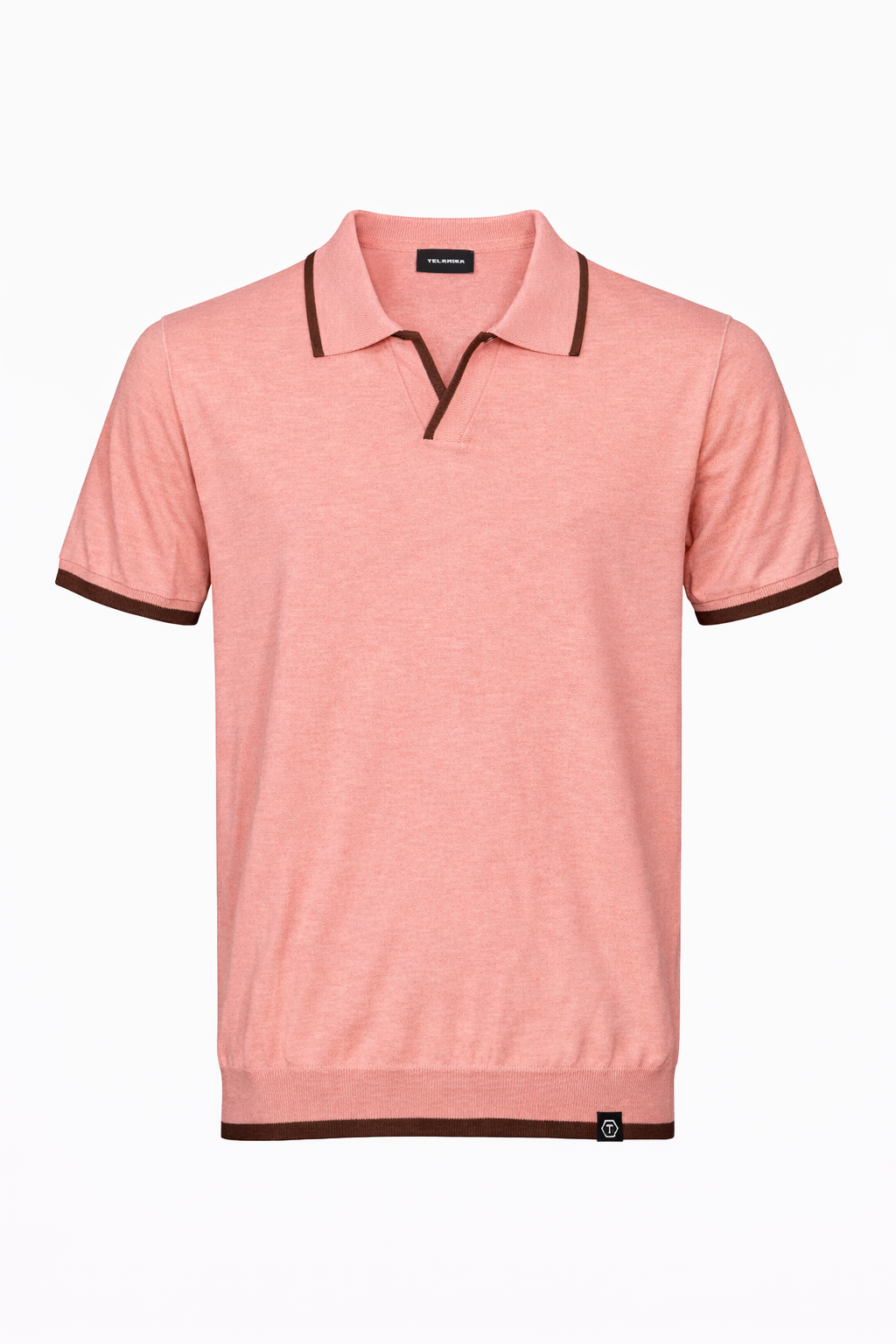 TELAMIRA POLO SENZA BOTTONE CON PROFILO COLLETTO DISPONIBILE IN 3 COLORI - Mania Fashion Clothing