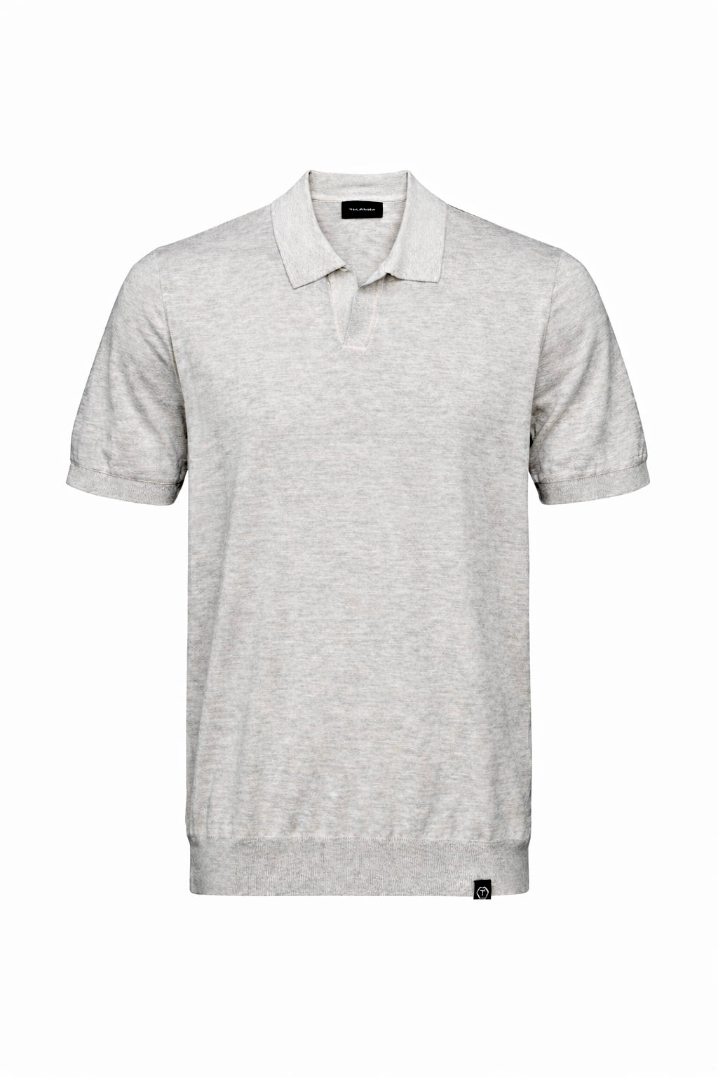 TELAMIRA POLO SENZA BOTTONE IN COTONE TINTO FREDDO DISPONIBILE IN 5 COLORI - Mania Fashion Clothing