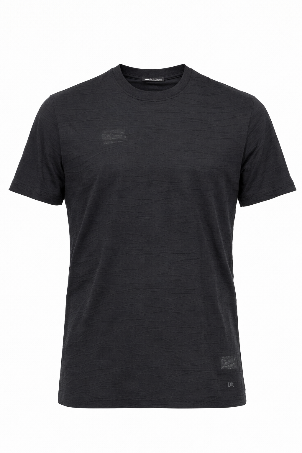 DANIELE ALESSANDRINI TSHIRT GIROCOLLO MOTIVO ONDULATO - Mania Fashion Clothing