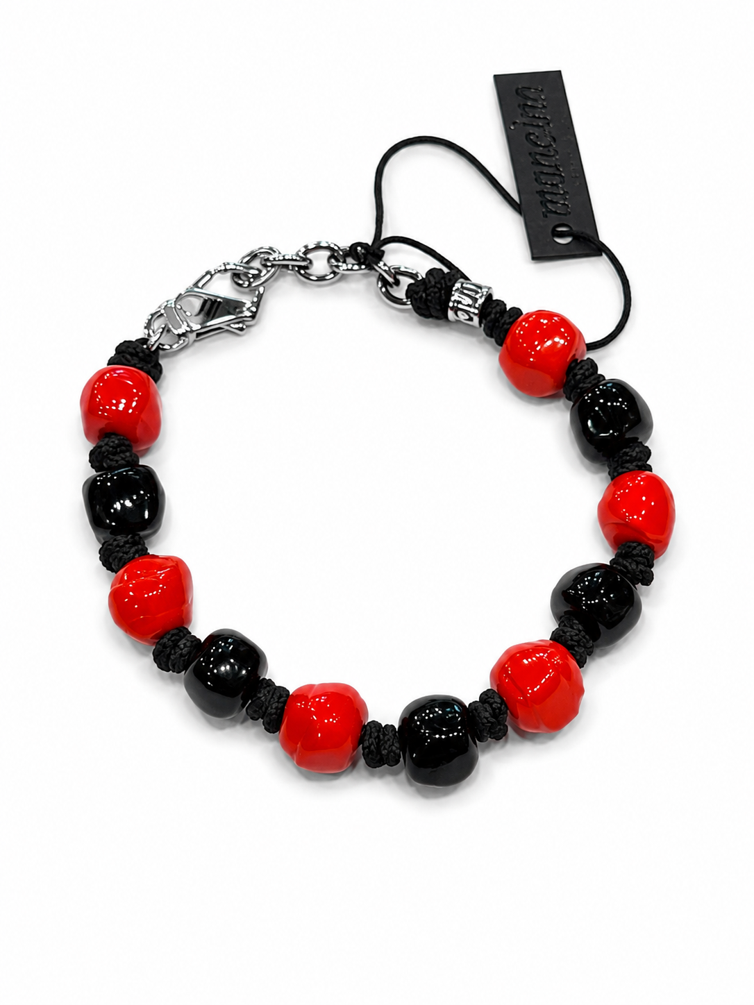 Mancino bracciale in vetro di murano