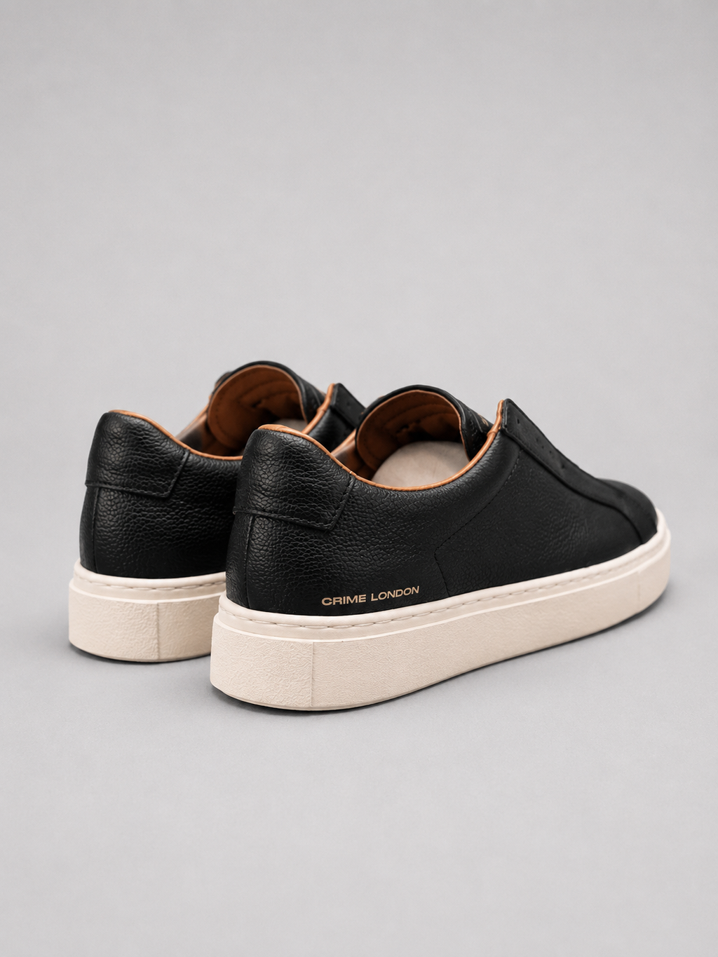 CRIME LONDON SUPERLIGHT SLIP ON - NERO