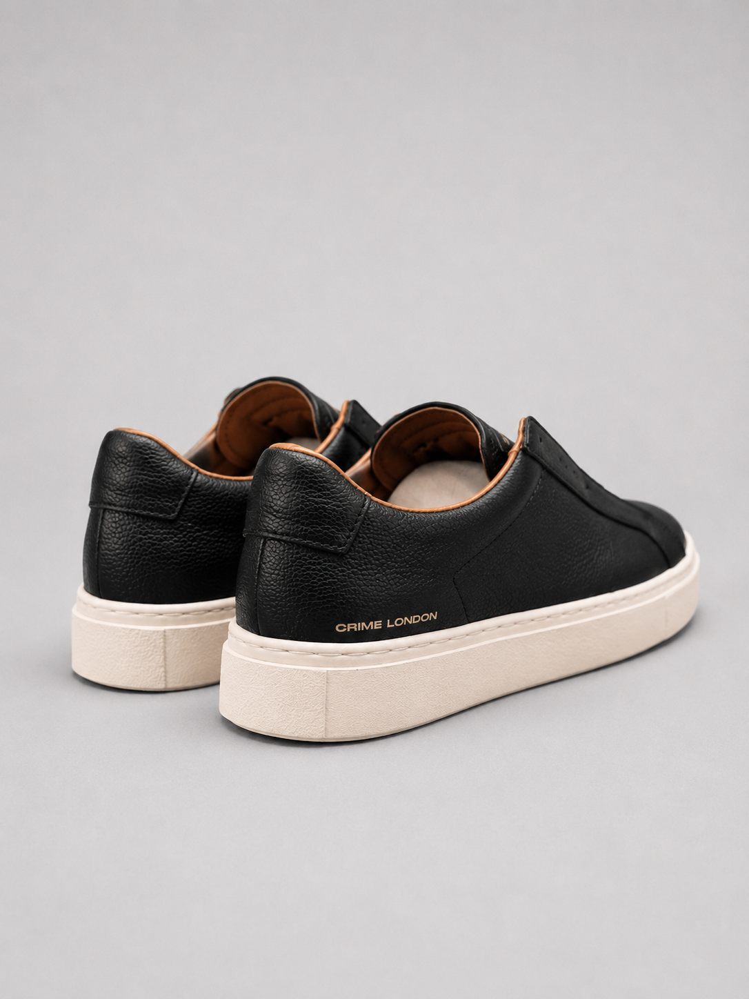 CRIME LONDON SUPERLIGHT SLIP ON - NERO