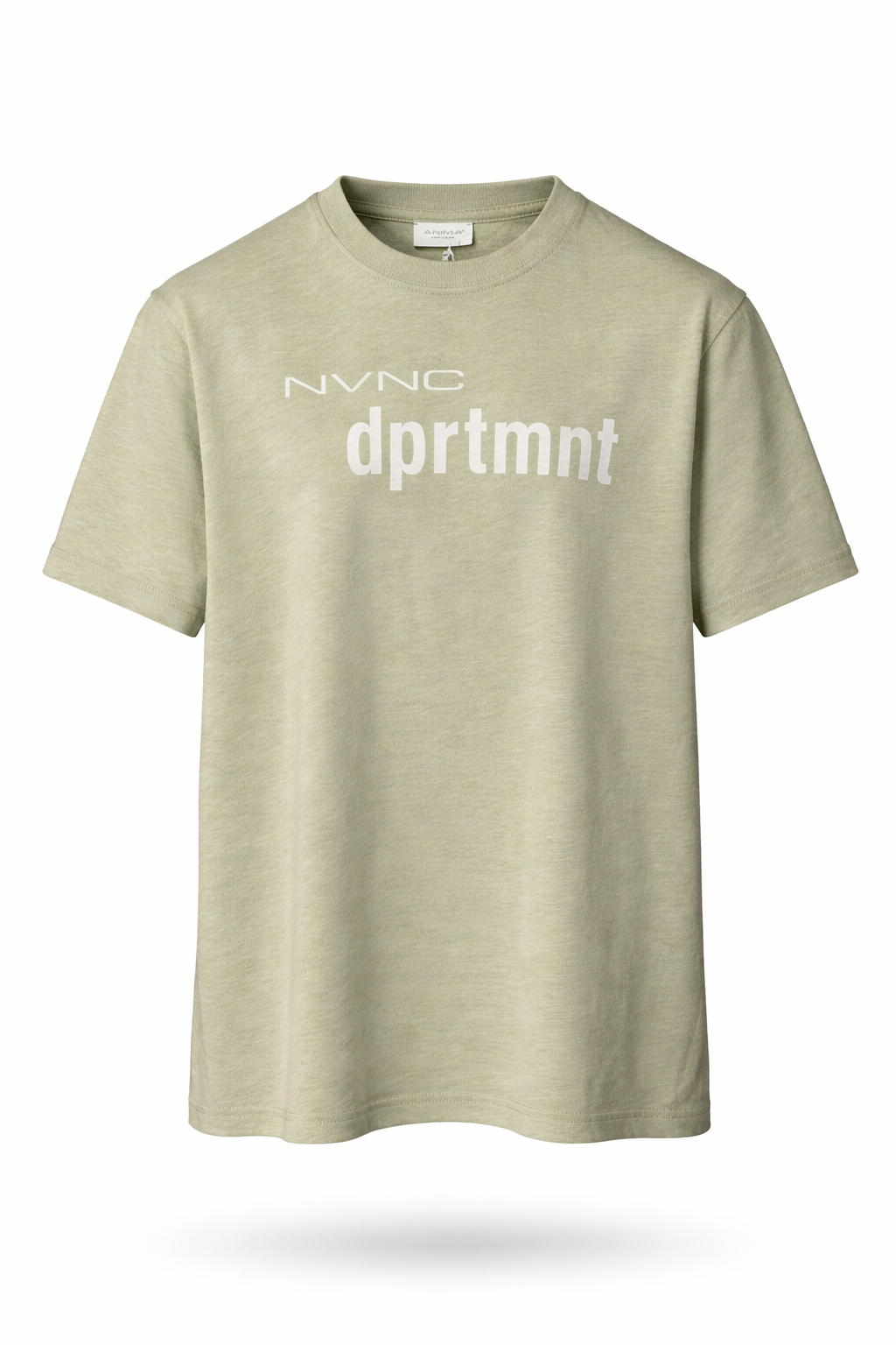 ANIMA FELPA GARZATA MANICA CORTA GIROCOLLO IN COTONE DISPONIBILE IN 2 COLORI - Mania Fashion Clothing