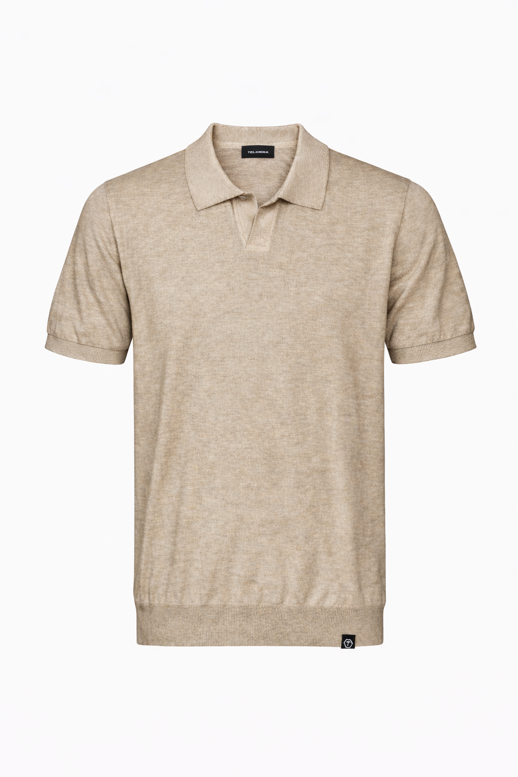 TELAMIRA POLO SENZA BOTTONE IN COTONE TINTO FREDDO DISPONIBILE IN 5 COLORI - Mania Fashion Clothing