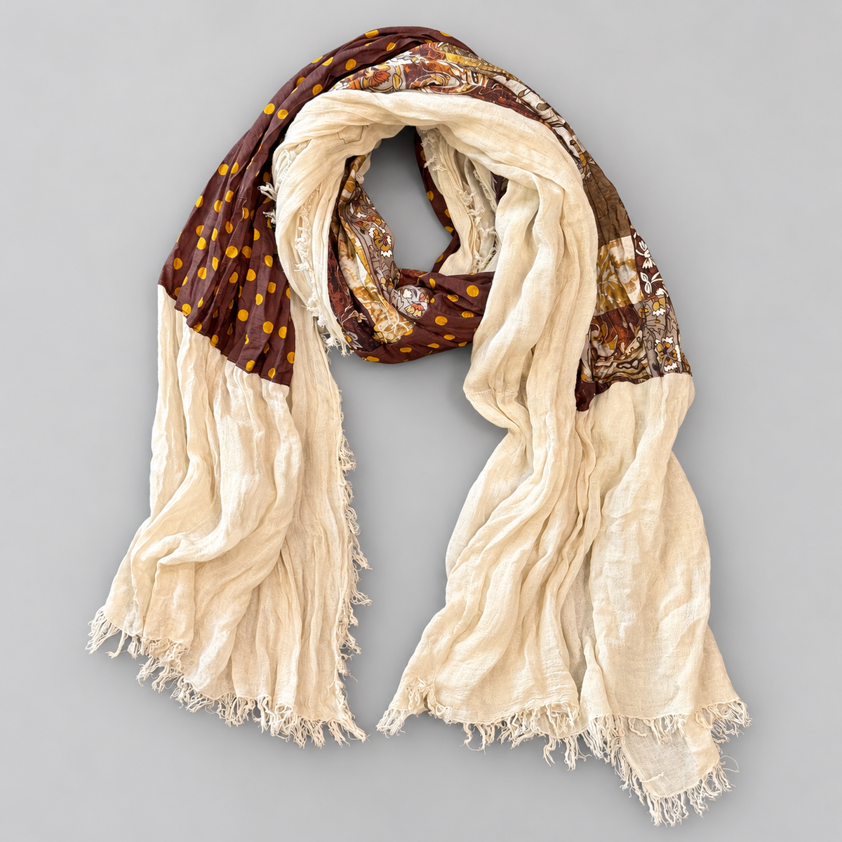 EN AVANCE STOLA FANTASIA PATCH - CREMA