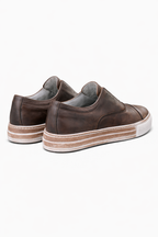 ARNOLD LAYNE SCARPA IN PELLE SENZA LACCIO
