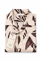 BICOLORE CAMICIA FLOREAL COLLETTO BOWLING