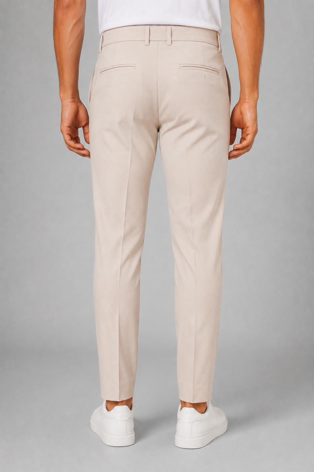 WHY NOT BRAND PANTALONE IN PUNTO MILANO - BEIGE