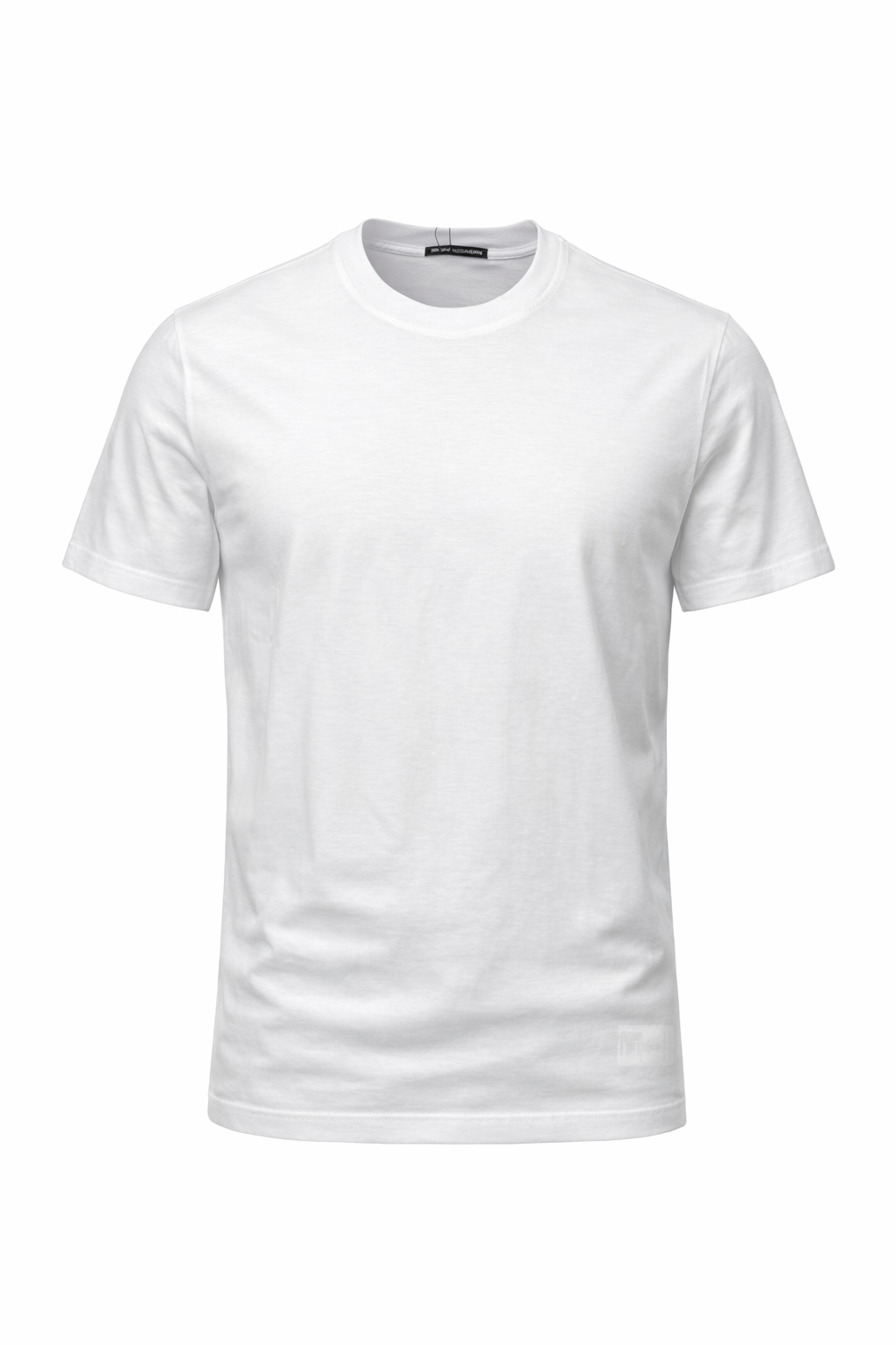 DANIELE ALESSANDRINI TSHIRT GIROCOLLO IN PREGIATO FILO DI SCOZIA - Mania Fashion Clothing