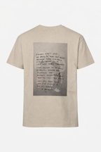 BICOLORE TSHIRT OVER FIT CON STAMPA DIETRO - Mania Fashion Clothing