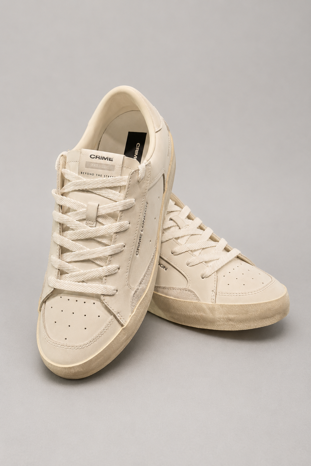 CRIME LONDON SNEAKERS IN PELLE