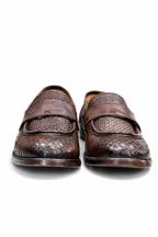 ARNOLD LAYNE MOCASSINO STAMPA TRECCIA 2 COLORI