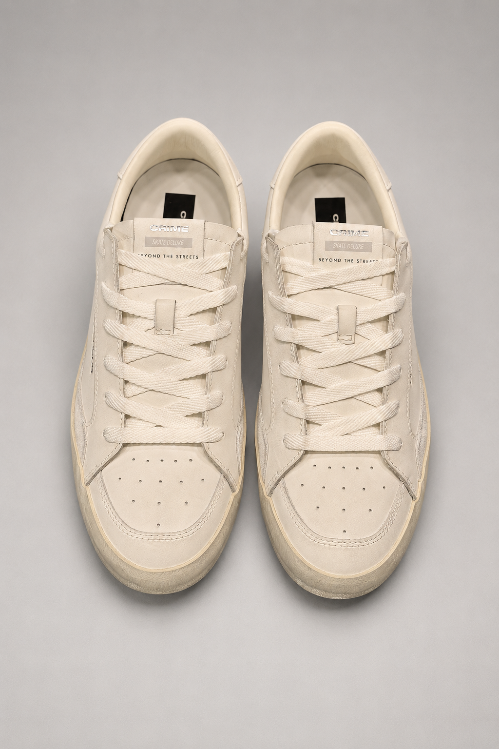 CRIME LONDON SNEAKERS IN PELLE