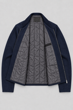DANIELE ALESSANDRINI CAPPOTTO IN PANNO - BLU