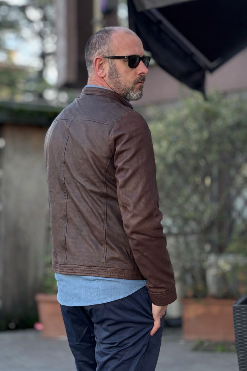 IGN GIUBBINO BIKER IN PELLE DISPONIBILE IN 3 COLORI - Mania Fashion Clothing