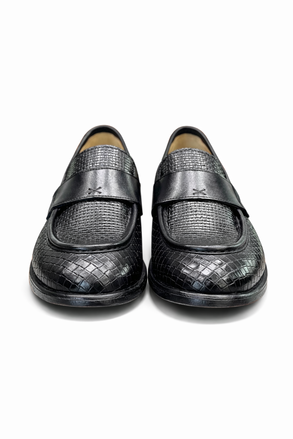 ARNOLD LAYNE MOCASSINO STAMPA TRECCIA 2 COLORI