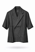 EN AVANCE GIACCA CAMICIA CHIUSURA DOPPIO PETTO IN LINO DISPONIBILE IN 2 COLORI - Mania Fashion Clothing