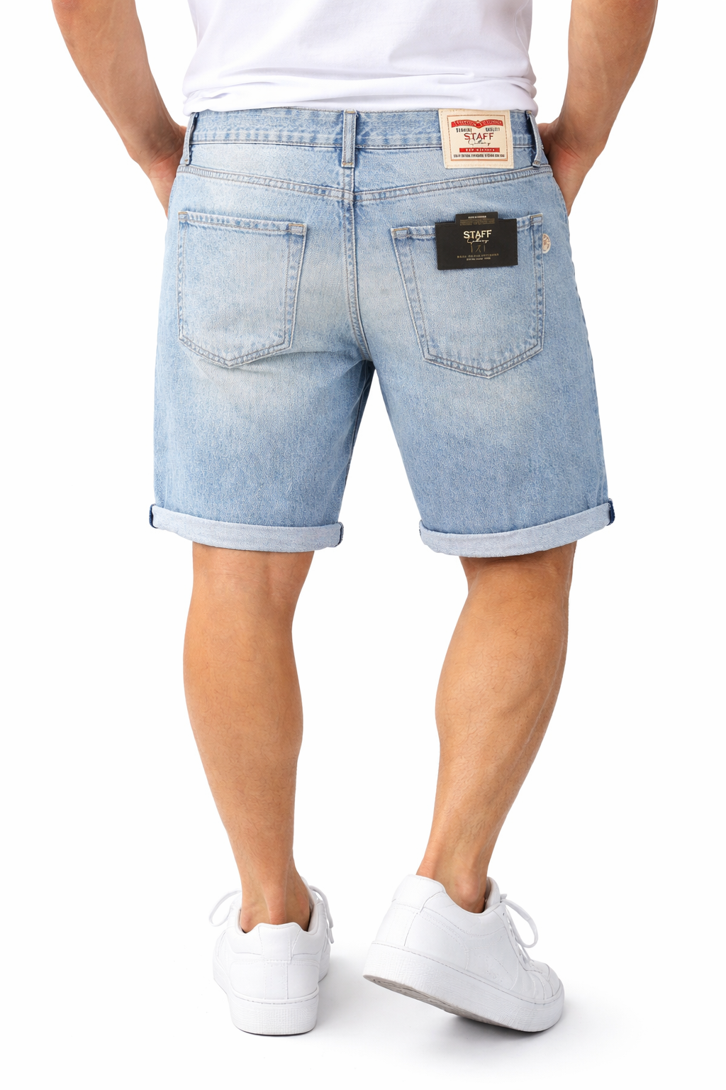 STAFF BERMUDA JEANS ECO SOSTENIBILE