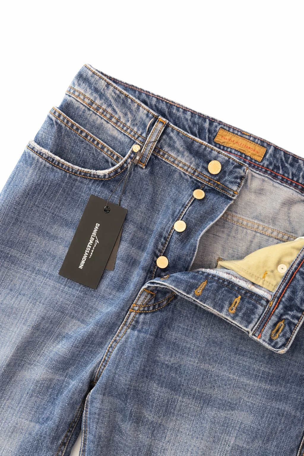 DANIELE ALESSANDRINI JEANS LARGO