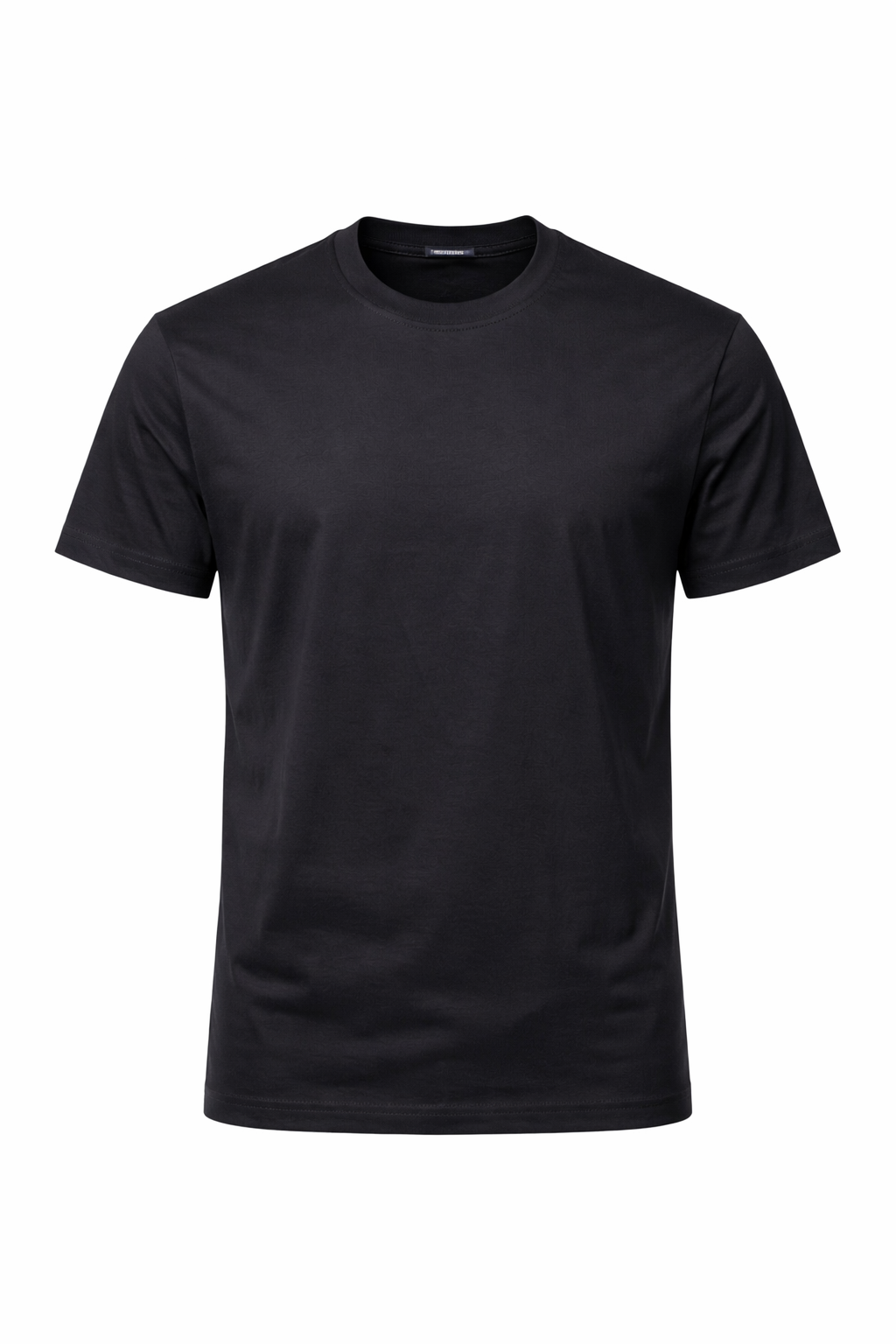 DANIELE ALESSANDRINI TSHIRT GIROCOLLO IN PREGIATO FILO DI SCOZIA - Mania Fashion Clothing