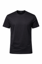 DANIELE ALESSANDRINI TSHIRT GIROCOLLO IN PREGIATO FILO DI SCOZIA - Mania Fashion Clothing