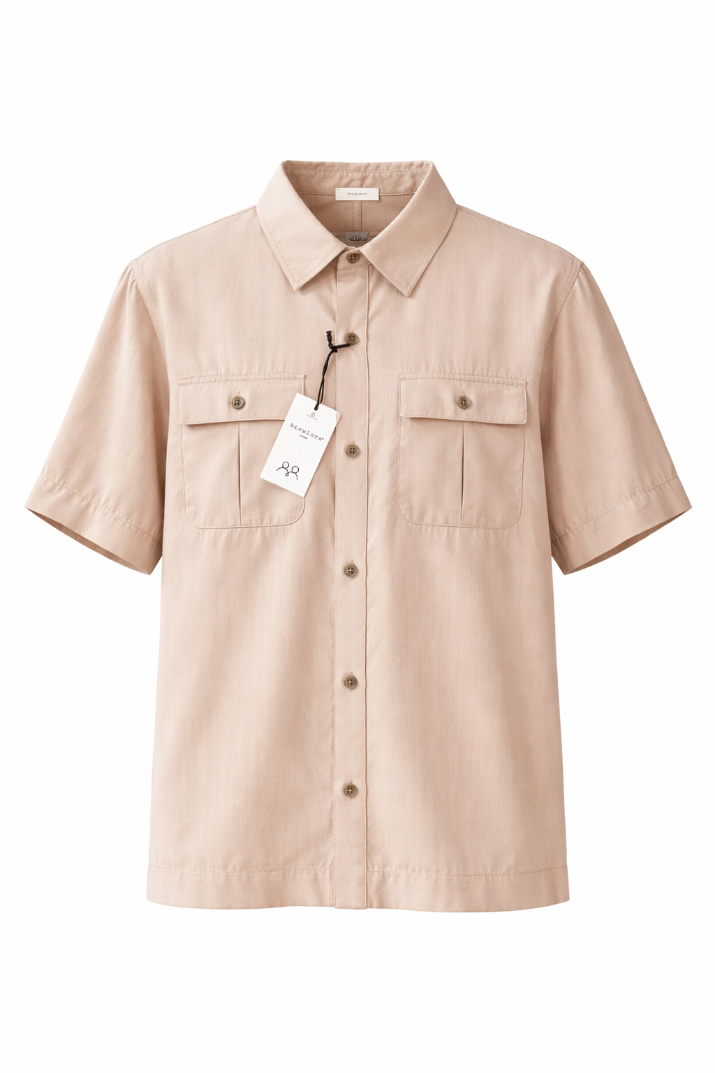 BICOLORE CAMICIA FANGO OVER SHIRT TASCHE PETTO