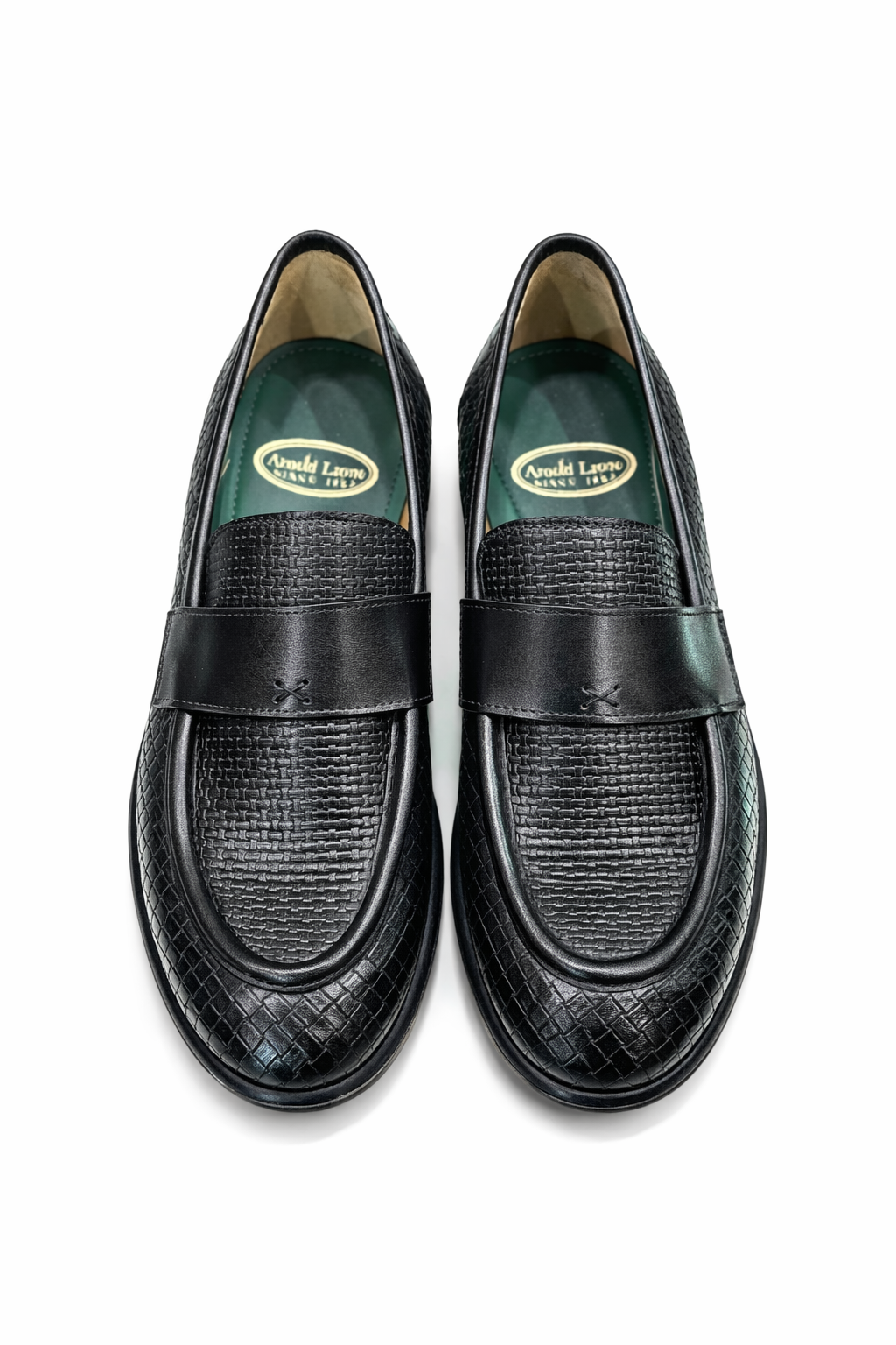 ARNOLD LAYNE MOCASSINO STAMPA TRECCIA 2 COLORI