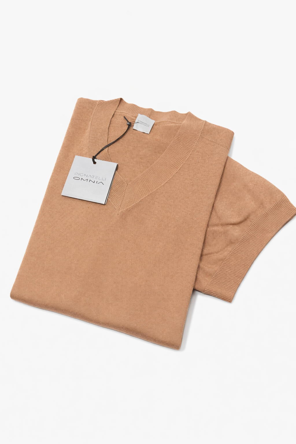 PIGNATELLI LINEA OMNIA MAGLIA V-NECK IN 100% SETA DISPONIBILE IN 2 COLORI