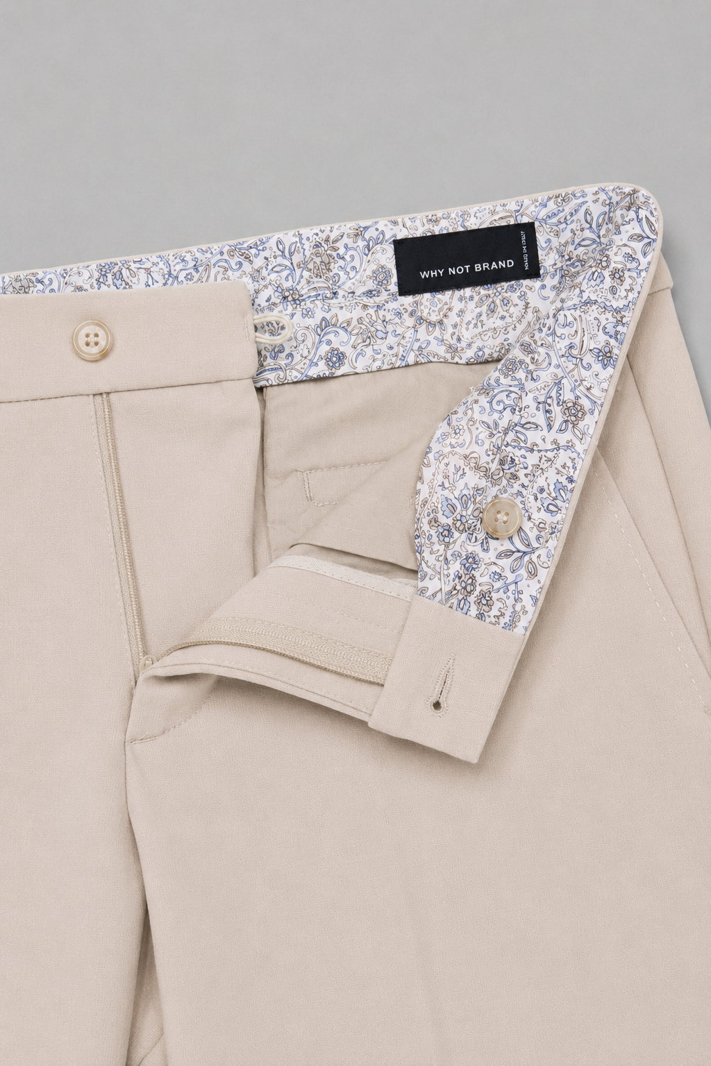 WHY NOT BRAND PANTALONE IN PUNTO MILANO - BEIGE