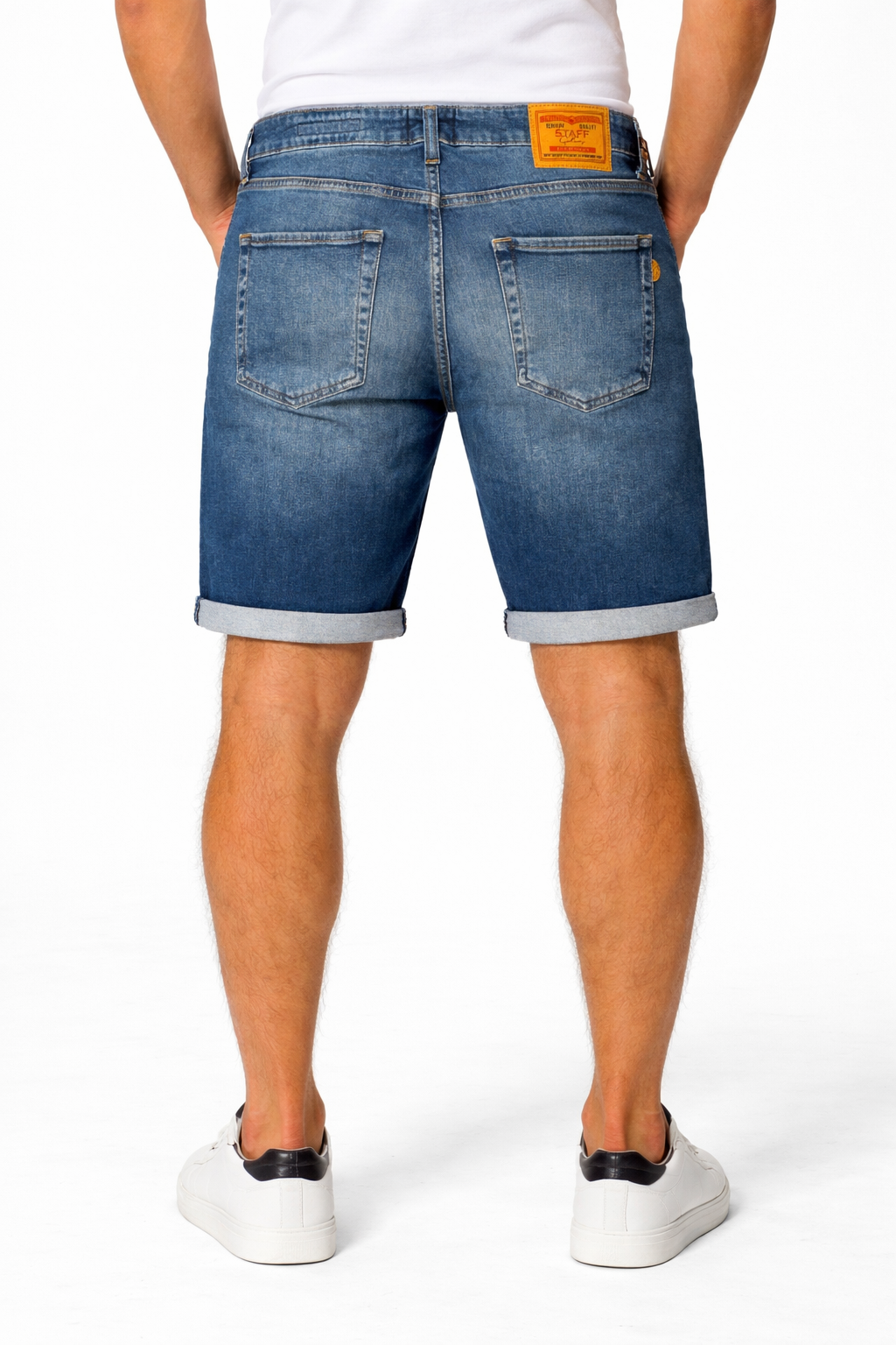 STAFF BERMUDA JEANS ECO SOSTENILE