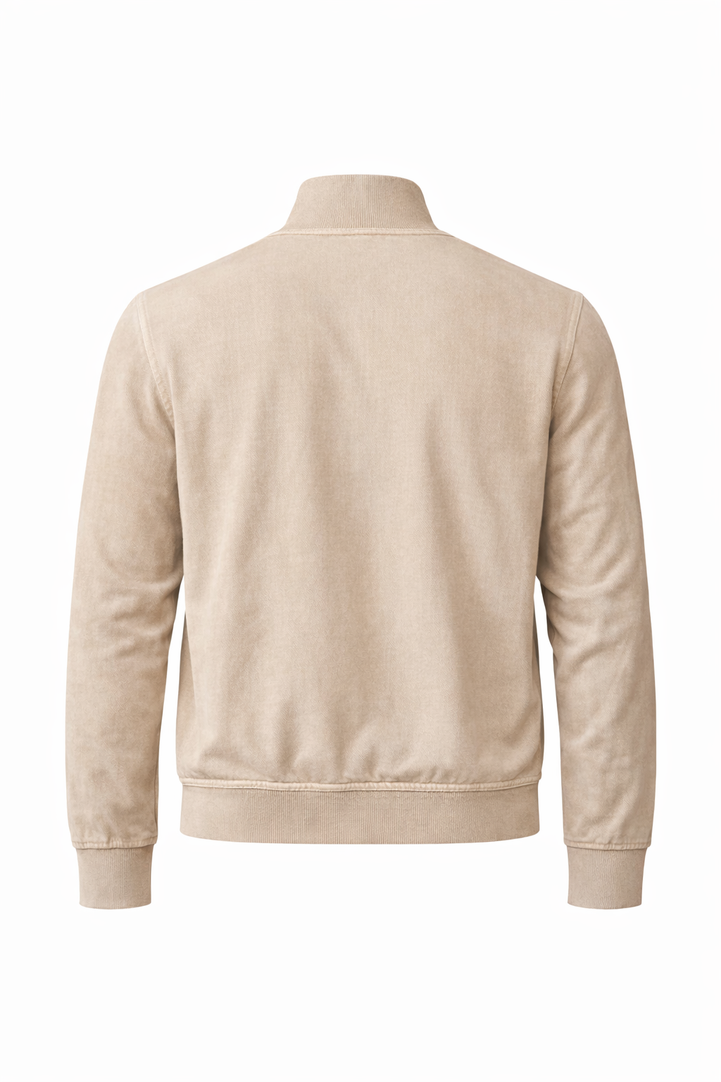 ANIMA FELPA GIUBBINO IN COTONE TINTO FREDDO