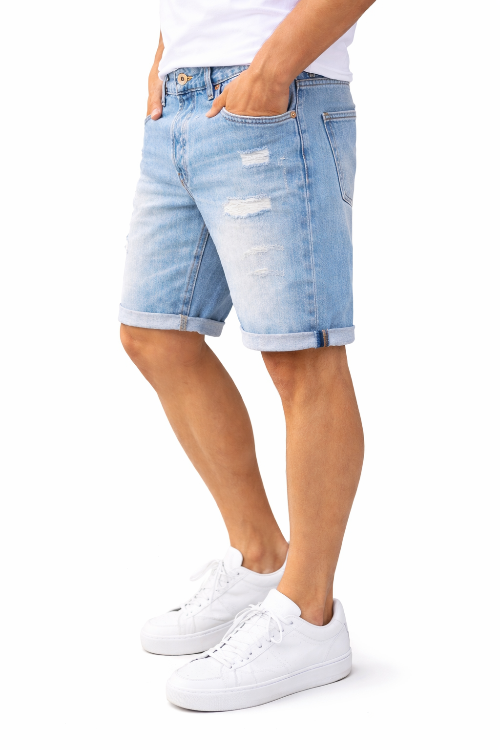 STAFF BERMUDA JEANS ECO SOSTENIBILE
