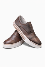 ARNOLD LAYNE SCARPA IN PELLE SENZA LACCIO