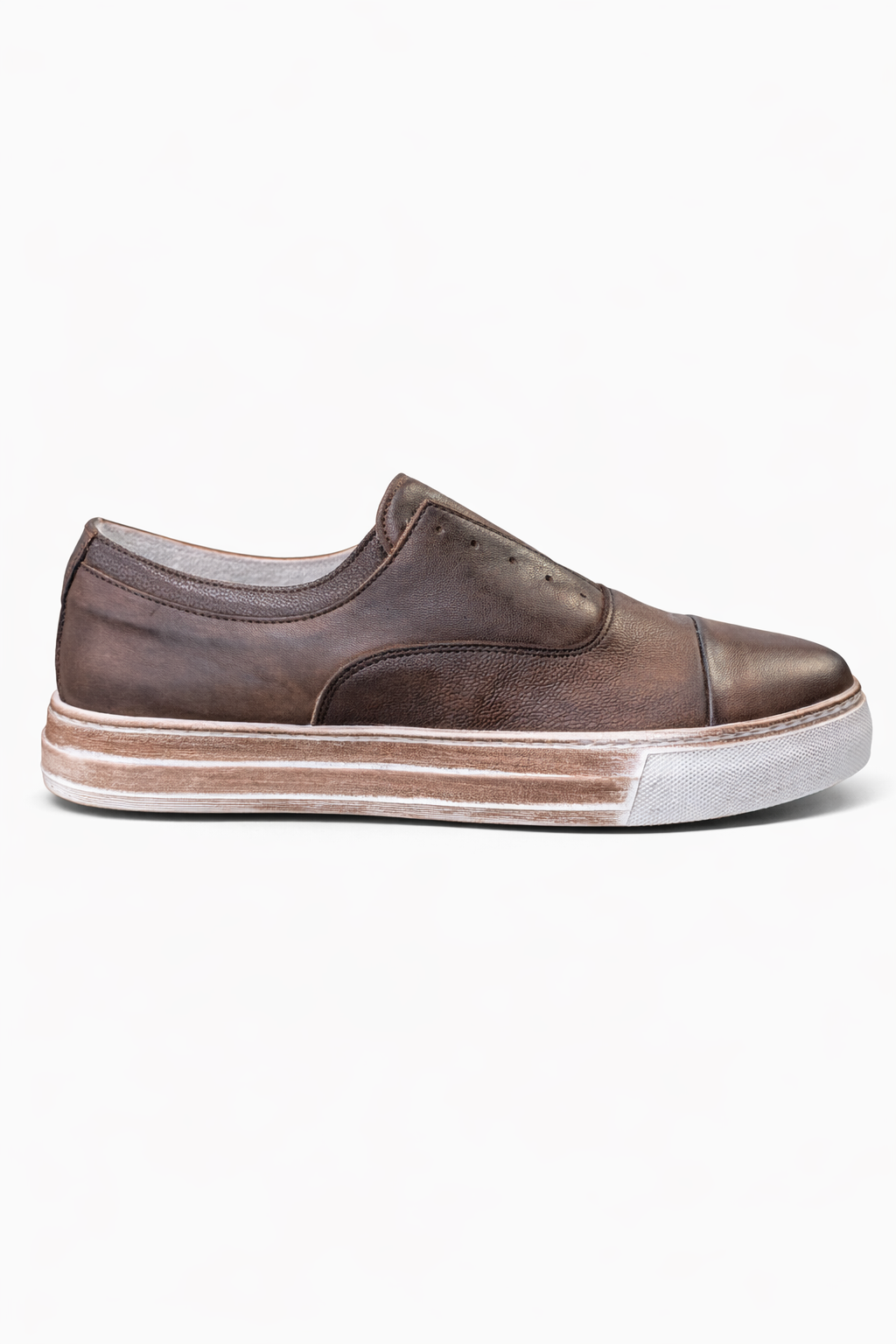 ARNOLD LAYNE SCARPA IN PELLE SENZA LACCIO