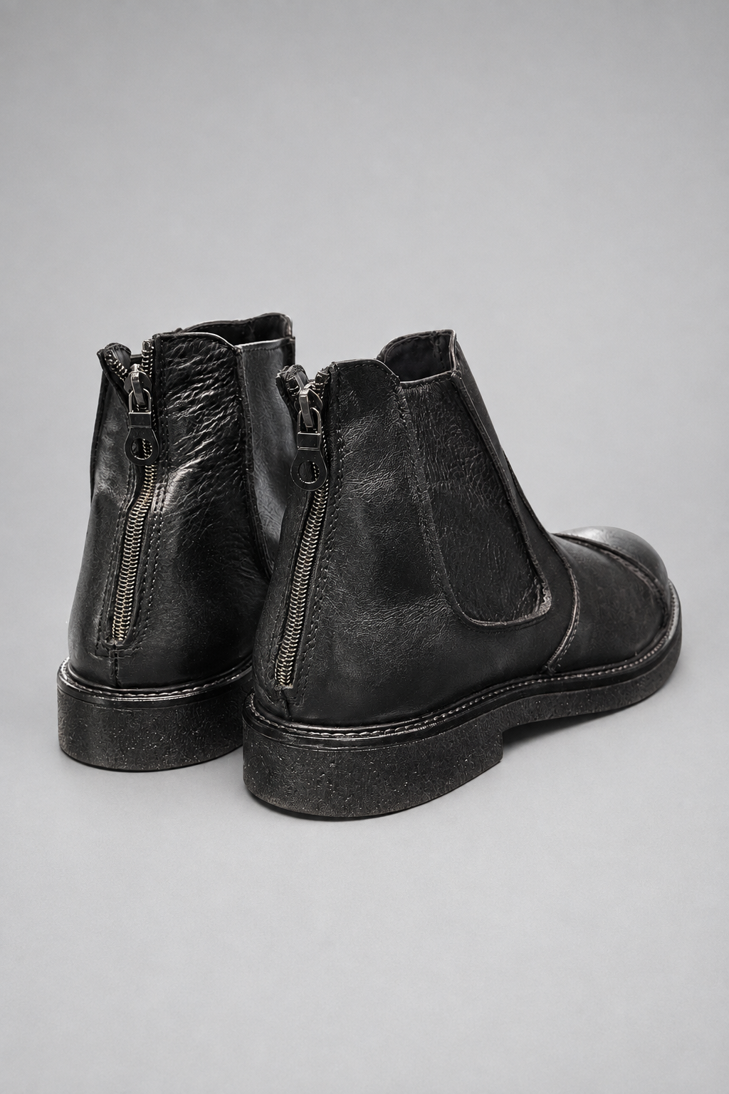 ARNOLD LAYNE STIVALETTO IN PELLE CON CHIUSURA ZIP