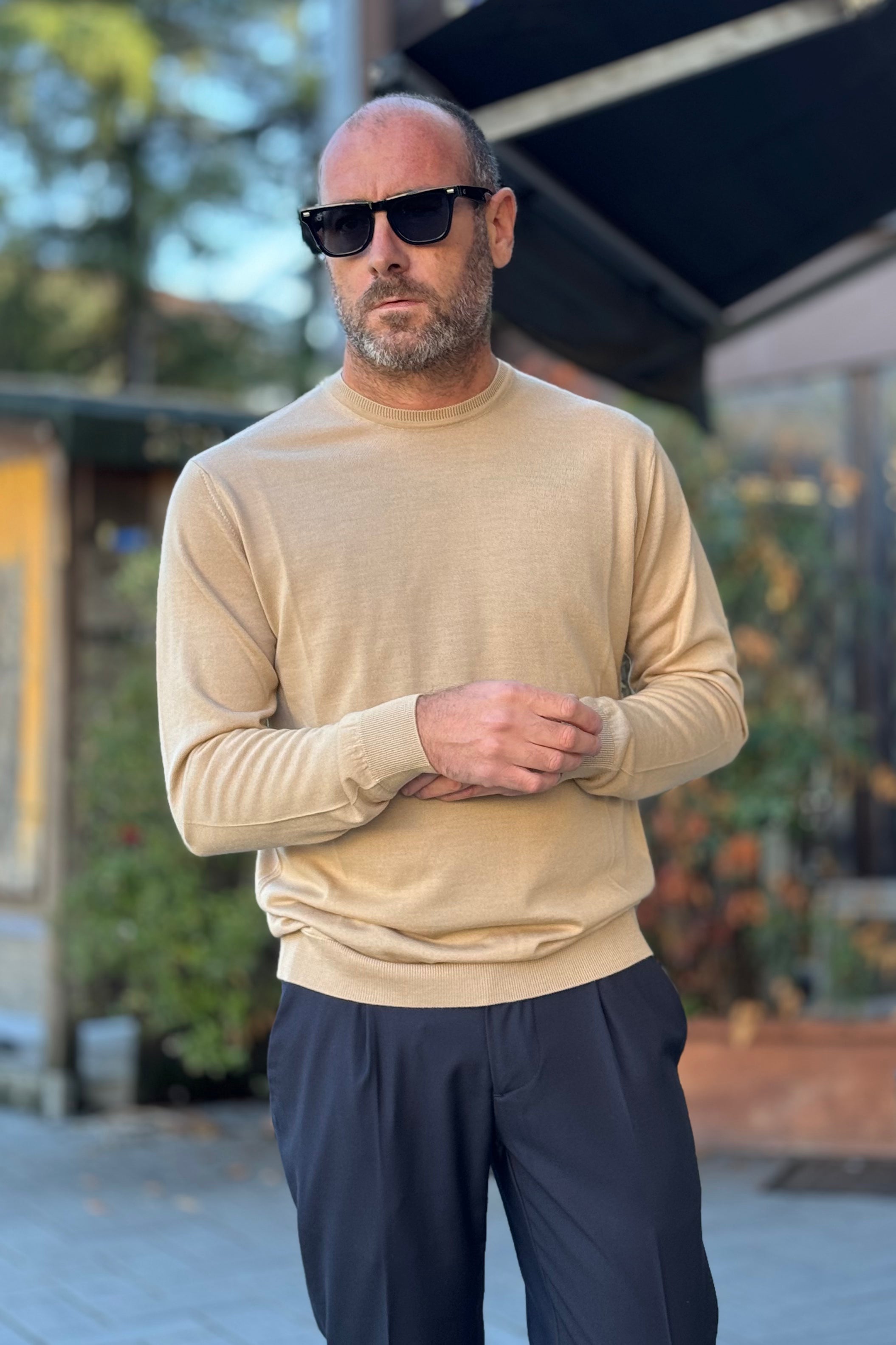 DANIELE FIESOLI GIROCOLLO IN MERINO EXTRA FINE DISPONIBILE IN 7 COLORI