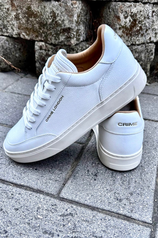 CRIME LONDON ECLIPSE 11750AA8.10 SBEAKERS IN PELLE