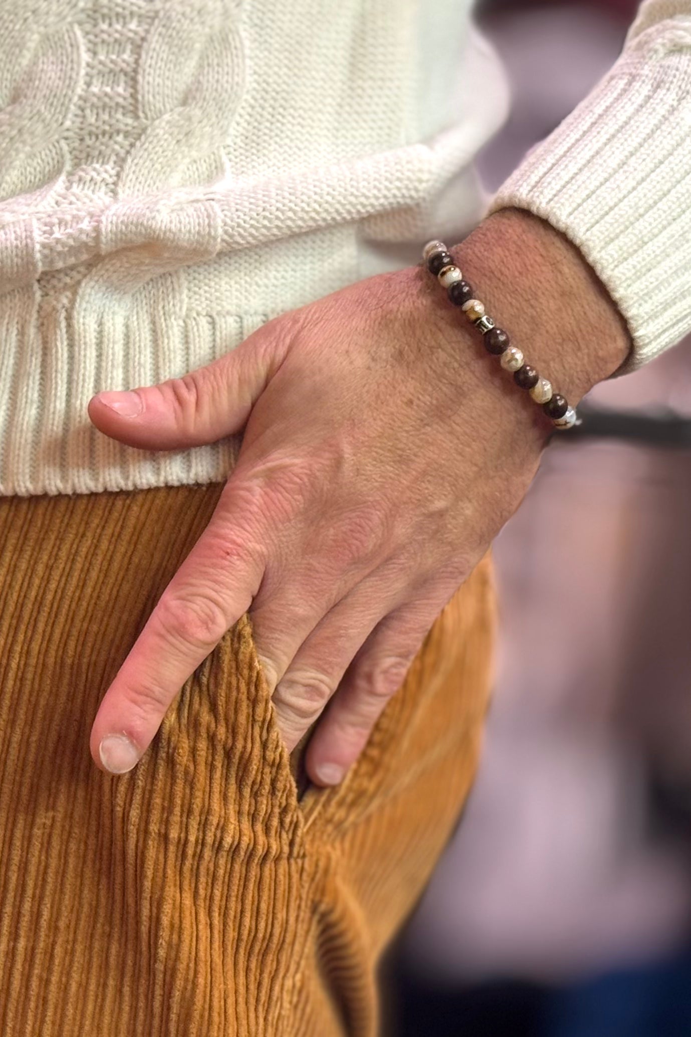 MANCINO BRACCIALE PIETRE VERE
