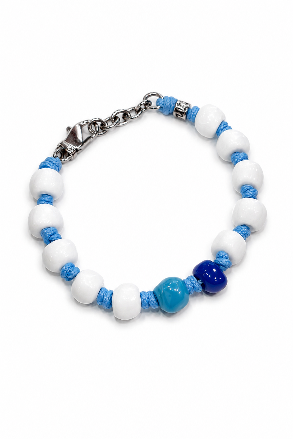 Mancino bracciale perle vetro di murano