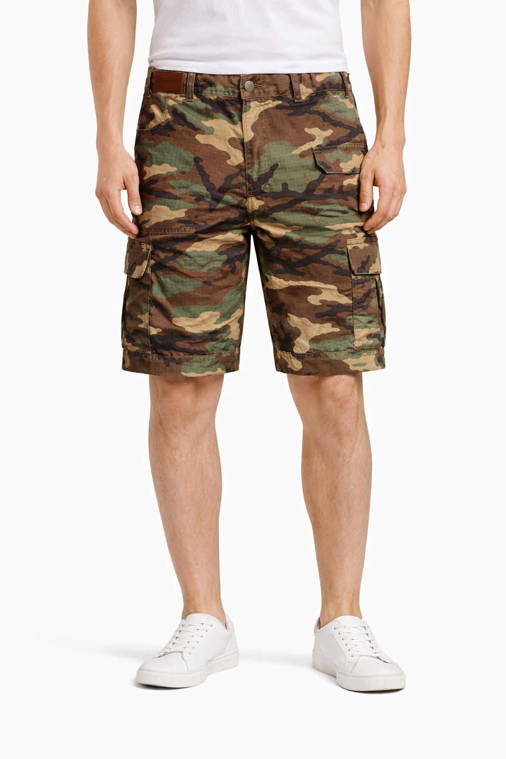 TELAMIRA PANTALONCINO CARGO CAMO